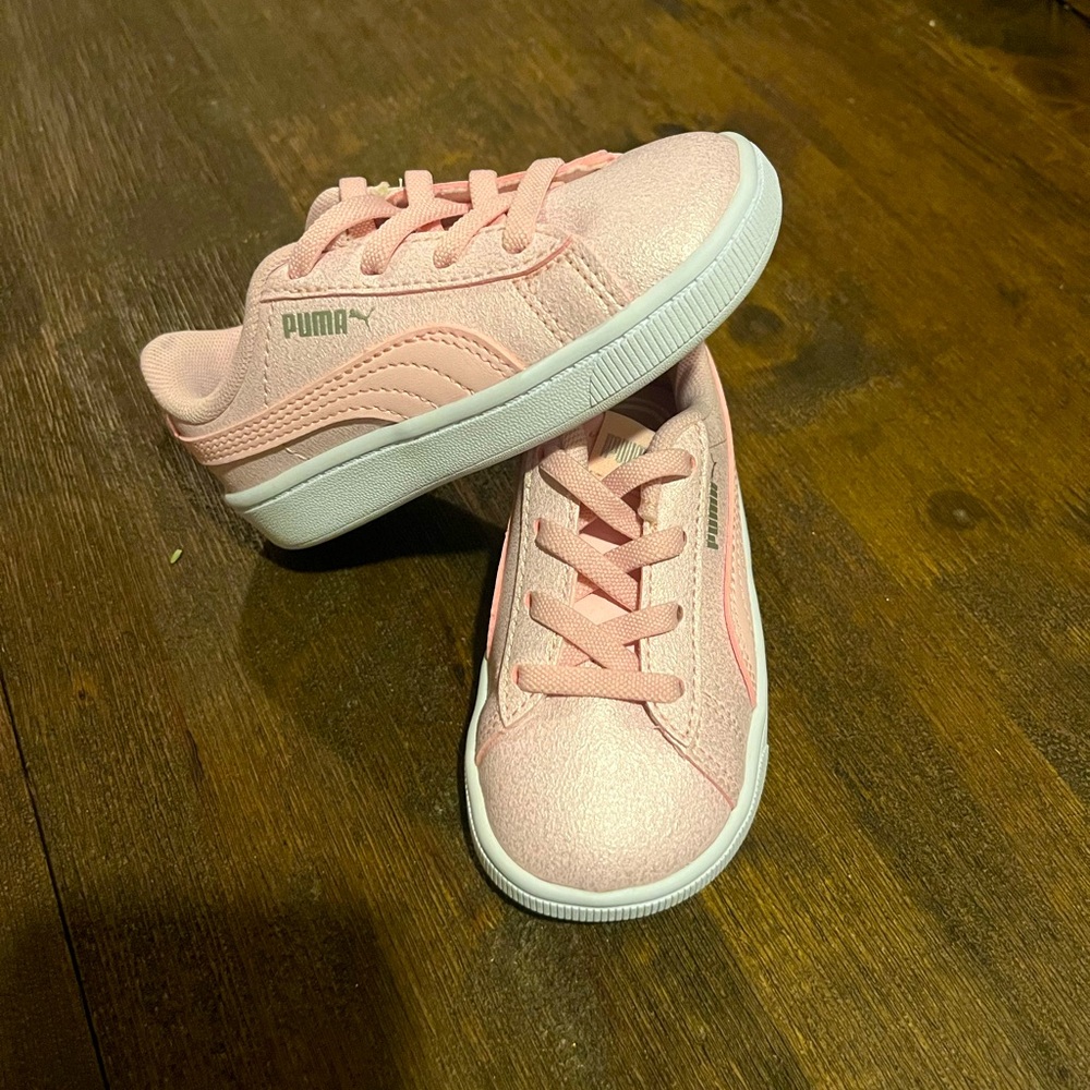 Puma Kids Pink Sneakers